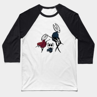 The hollow knight, hornet, and the knight (ver. 2) Baseball T-Shirt